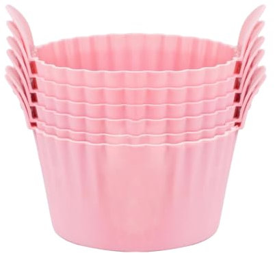Cupcake Backform - Silikon -Lebensmittel -Grade, Dessertschale | 7,5 cm Spülmaschine Eierform mit Easy-Freisetzung, vielseitig