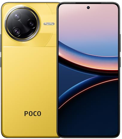 XIAOMI Poco F7 Ultra Smartphone, 12+256GB, Gelb, 50 MP, 120Hz AMOLED Display, Snapdragon Flagship Prozessor, 5300mAh Akku, 120W HyperCharge, HyperAI, Dual-SIM
