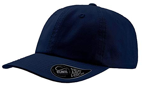 Dad Hat Strapback Cap Basecap Baseballcap Kappe Käppi Baumwollcap Cap Basecap (One Size - dunkelblau)