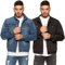 Enzo EZJ391 Mens Denim MSW Jacket L