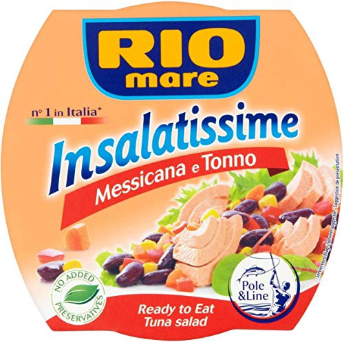 Rio Mare Insalatissime Insalata di Tonno Stile Messicano, 160g