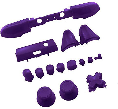 ABXY Kit complet de boutons pour manette Xbox One Slim/Xbox One S Violet