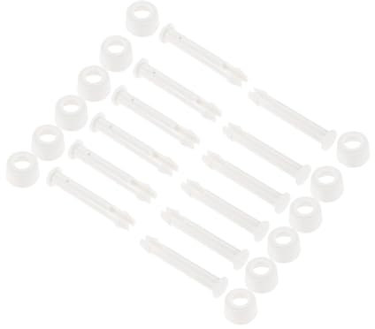 gohantee 12 Stück Kunststoff Pool Verbindungsstifte und Dichtungen (5,5cm), Pool Ersatzteile, Pool Joint Pins Pool Replacement Ersatzteile für Oberirdische Rechteckige und Runde Metallrahmen Pools