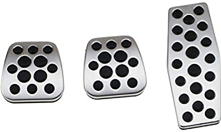 Auto-Tretauto MT/AT-Pedal-Fußbrems-Kupplungspedale, passend für Chevrolet Cruze Limousine Hatchback Opel Mokka 2013-2015 Astra J Insignia (Color : Mt),At