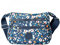 Milky Way Damen Wasserdichte Multi-Pocket Crossbody Handtaschen Casual Printed Canvas Schultertaschen für Outdoor, Morning Glory, Einheitsgröße