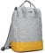Zwei Tagesrucksack Benno BE160 wasserabweisender Laptop-Rucksack 10 L robustes Material viele Fächer + Schlüsselband + Flaschenhalter, perfekt für Freizeit, Uni oder Büro, zeitloses Design (yellow)