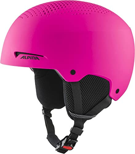 ALPINA Unisex-Kinder ZUPO Skihelm, pink matt, 51-55 cm
