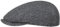 Stetson Herringbone Silk Driver Flatcap Schirmmütze Schiebermütze Seidencap Herren - Made in The EU mit Schirm, Futter Frühling-Sommer - 59 cm blau