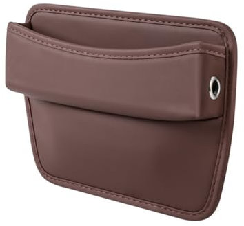 Autositz-Lückenfüller-Organizer für Subaru SUV Ascent/Crosstrek/Solterra/Tribeca/XV, Aufbewahrungsbox für Autositze Organizer Autositz LüCken Seiten Taschen Organizer Zubehör,B-Brown