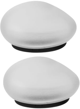 HOMSFOU 2stücke Solar Gartenleuchte Steinoptik Wasserdichte Langlebige Solarleuchte Für Außenbereich Dekorative Steinform Warmes Licht Energieeffizient Für Garten Und Terrasse