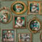 SOPHIE LAURENCE Regal Beasts Wallpaper for Bedroom Decor, Victorian Animals in Picture Frames Wallpaper, Wall Paper Paste for Living Room Decor,10m Wall Paper Roll for Interior Design