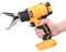 Heat Gun, with 4 Nozzles Portable Heat Shrink Film Baking Gun Hot Air Gun Kit Cordless Heat Gun for Crafts, Shrink Wrapping/Tubing, Paint Removing (5 Nozzels & 2 Scrapers)