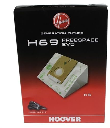 Masterpart H69 Lot de 5 sacs en papier pour aspirateur Hoover Freespace Evo 35601053