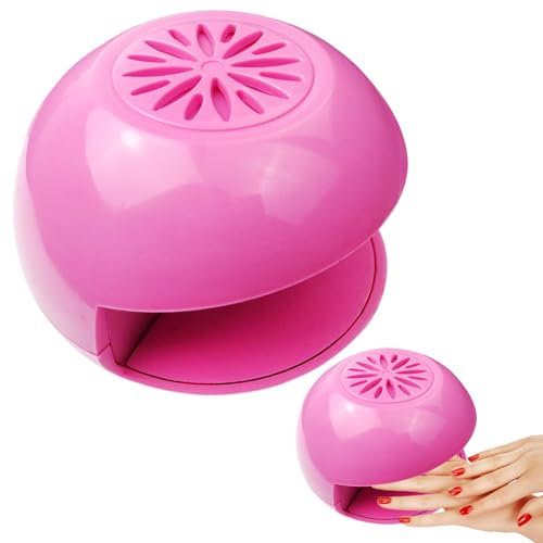 Classic Nail Polish Dryer - Professional Nail Dryer | Portable Nail Dryer for Children | Portable Fan for Quick Drying of Gel & Varnish for Manicure Home Salon
