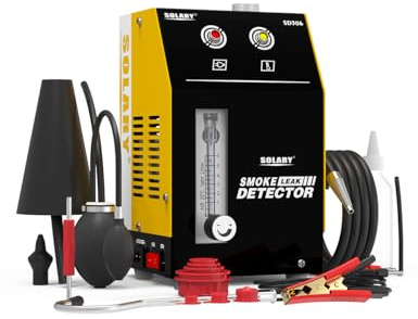 Solary Nebelmaschine Kfz, EVAP Automobiler Rauchmaschinen mit Eingebauter Luftpumpe für Rohrsysteme und Kraftstoffsysteme