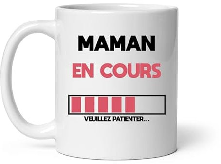 Mug maman en cours future maman Femme Tasse maman
