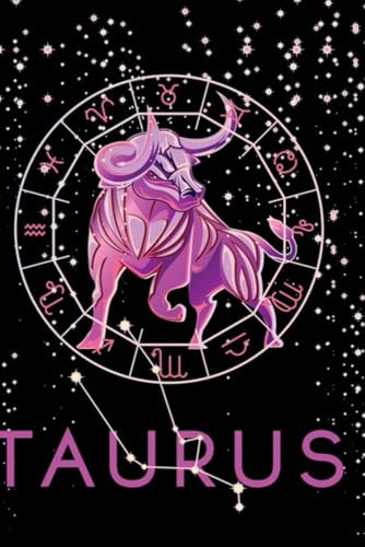 Taurus Zodiac Notebook – A5 Lined Journal with 80 Pages | Astrology Gift for Taurus Star Sign (April & May Birthdays)
