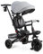 Dreirad 6 In 1 Kinderdreirad,Kinderfahrrad Mit Schubstange Baby Dreirad 9 Monate Bis 5 Jahre Umkehrbarem Sitz360°Grad Drehbar Ausklappbarem Verdeck Mit Sonnenschutz, Kinderwagen Faltbar,Babyfahrrad