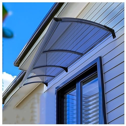 Waschbecken aus Aluminiumlegierung für Tür, Vordach, Abdeckung, Outdoor, wasserdicht, Balkon, Hof, Fenster, Markise, Regenschutz, Terrasse, Veranda, Vorzelt