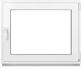 Framex Ventana de plástico blanco ancho x alto 120 x 95 cm (1200 x 950 mm) 3 compartimentos (32 mm) giratorio inclinación DIN izquierda – Premium – Todos los tamaños