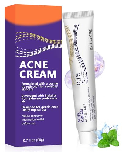 Acne Cream 20g, Spot cream, Reduces Pimples, Blemishes & Blackheads , Oil Control& Redness Relief, Providing soothing, Gentle Care for skin