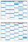 Tafelkalender DIN A5 2026 (25 Stück) Format (148 x 210 mm) 300g BD Papier sehr gut beschreibbar
