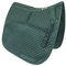 ECP Equine Comfort Products Konturierte Korrektur Dressur-Schabracke mit verstellbaren Memory Foam Shims, gestepptes Polycotton-Design, Druckentlastung für Pferde mit Swayback oder Muskelverlust
