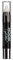 Iridescent Glitter Paint Stick / Body Crayon makeup for the Face & Body by Moon Glitter - 3.5g - White
