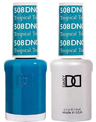 DND Duo Gel & Nail Polish Set - Tropical Teal 508-2x15ml