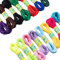 PH PandaHall Elite 300 Yards 15 Colours Satin Cord 1.5mm Rattail Silk Cord Polyester String for Macrame Necklace Bracelet Jewellery Making Beading Knotting