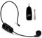 PELLOR UHF Microfono Archetto Wireless, Wireless Microphone 2 in 1 per Amplificatore Vocale, Professionale 50m di Trasmissione Auricolare e Palmare Ideale per Guida Turistica Performance Discorso