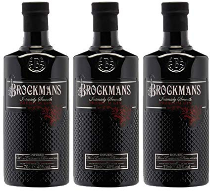Gin Brockmans 70 cl - D.O. England - Bodegas Osborne (3 Flaschen)