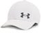 Under Armour Men's Iso-Chill ArmourVent Fitted Baseball Cap, White (100)/Pitch Gray, Small/Medium