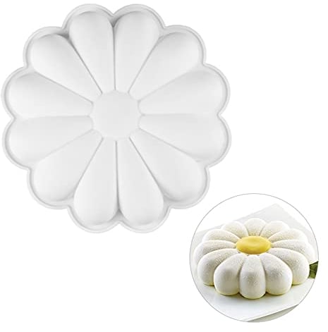 Pure Vie 22 cm auslaufsichere Antihaft-Silikon-Kuchenform Backform Gebäckform für Weihnachten, Jahrestag, Geburtstagskuchen, Brot, Gelee, Seife