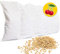 Amilian Kirschkernkissen Mikrowelle 55 x 20cm Wärmekissen Rücken Kirschkernkissen Nacken Schulter Wärmekompresse Körnerkissen Kinder Erwachsene Massagekissen Kältekissen Kirschkernkissen gross