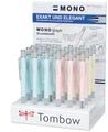 Tombow SH-MG-24P-2-A MONO graph Pastell Druckbleistift, 24 Stück