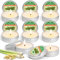 Citronella Kerzen für Outdoor Indoor, Tragbares Sojawachs Duftkerzen, Zitronengras Kerzen in Dose, Ideal für Garten, Terrasse, Camping, Geschenkset für Muttertag, Weihnachten, Geburtstag, 8 Stück