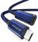 Stouchi USB C Extension Cable 1M, New Version Type C 3.2 Male to Female Fast Charging & Audio Data Transfer for Galaxy Tab S8, Pad, M1 M2 MacBook Mac Mini/Pro,Galaxy S22, Mag-Safe Charger Blue
