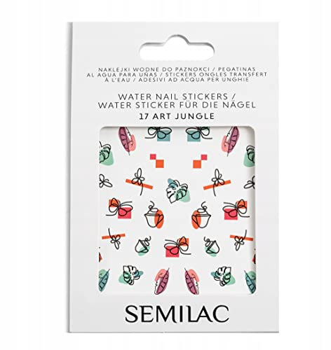 Semilac Nagelsticker 17 Art Jungle