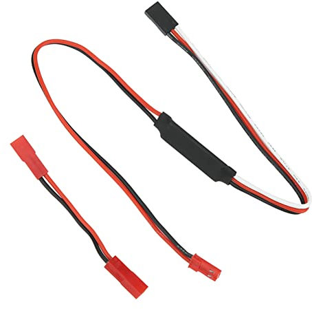 RC Winch Controller, Winch Controller Adapter Plug Universal Parts Accessory Fit for RC Crawler, Drifting, Buggy Cars and Boats