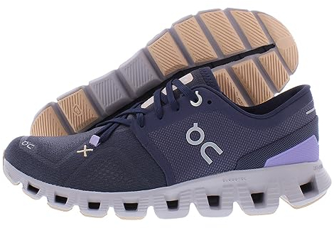 On Damen Cloud X 3 Schuhe, Iron-fade, US 7.5