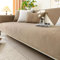 Gluhbirnen Sofa Überzug, Sofadecken für Sitzfläche rutschfest, Couch Überzug, Überwurfdecken für Sofa, Fischgrätenstruktur, Hund Katze Sofa Überwurf Sofaschutz, Milchkaffee-Farbe, 70 * 70CM