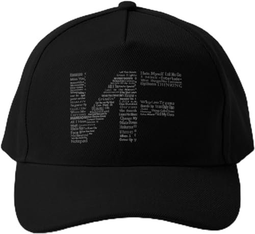 BDJYHACP Baseballkappe Snapback Sonnenhut NF Logo Baseball Cap für Männer und Frauen Plus Size Beanie Geburtstagsgeschenk für Männer Frauen