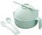 ihreesy Vajilla moderna minimalista instantánea para fideos instantáneos, juego de cubiertos, forma redonda, microondas personalizable