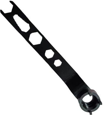 Holdes Llave de contratuerca para amoladora angular, llave de amoladora angular de 4 garras engrosada con 4 garras, buena llave de amoladora angular de cuatro garras para diferentes lijadoras y