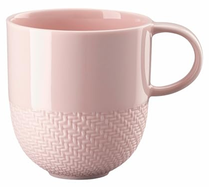 Rosenthal Kumi Rose Tone Becher mit Henkel 0,33l