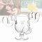 Whnnssw Weihnachtsgläser National Weihnachtsurlaub, Elchtasse Christmas Vacation, Kreatives Elch-Schnapsglas aus Glass, Moose Mug Elchglas Elchtasse, für Kaffee, Tee, Getränke (1PC)