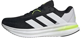 adidas Homme Galaxy 7 Running Shoes, Core Black/FTWR White/Solar Slime, 44 2/3 EU