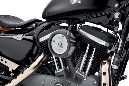 Shop Bikers Kit Filtro Aria Stage I Tondo Nero Compatibile Per Sportster Screamin Eagle Compatibile Per Modello Moto Compatibile Con Compatibile Con Harley - Alta Prestazione