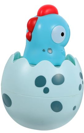 SUPVOX Huevo De Dinosaurio Juguete Acuático para Baño Infantil Ducha De Agua Piscina Dinosaurios para Baño